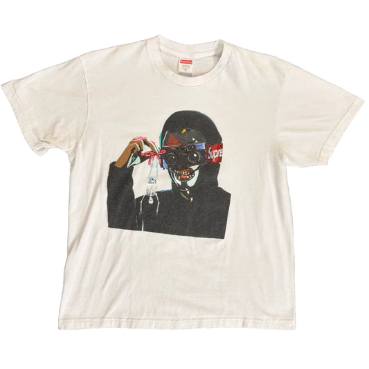 USED Supreme Creaper Tee White