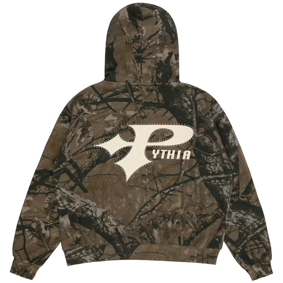 Pythia Studded Logo Hoodie