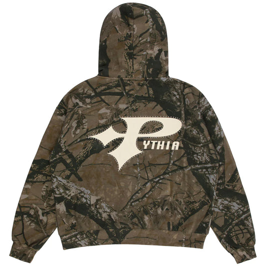 Pythia Studded Logo Hoodie