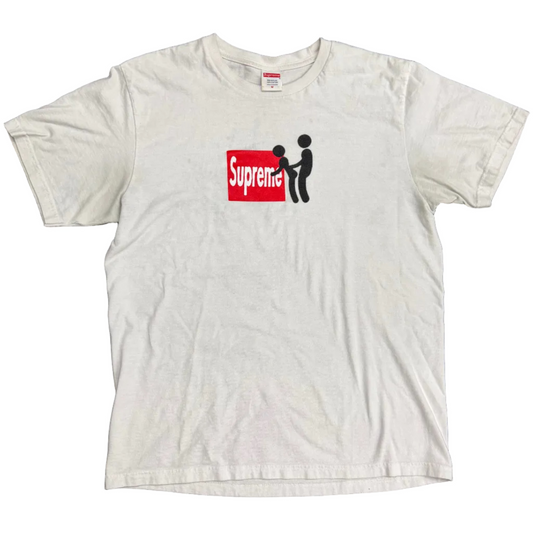 USED Supreme Stick Tee White