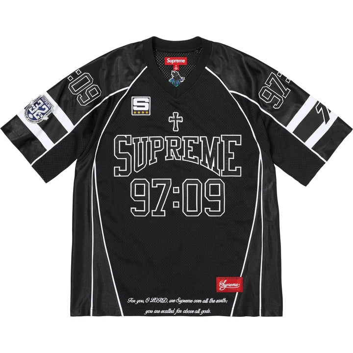 Supreme FW26 Disciples Football Jersey Black