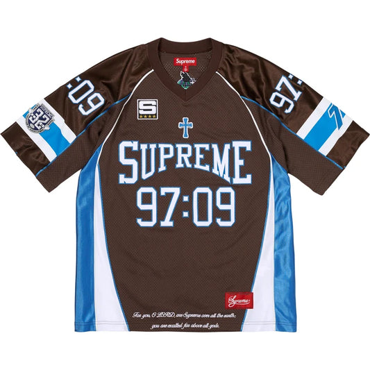 Supreme FW26 Disciples Football Jersey Brown