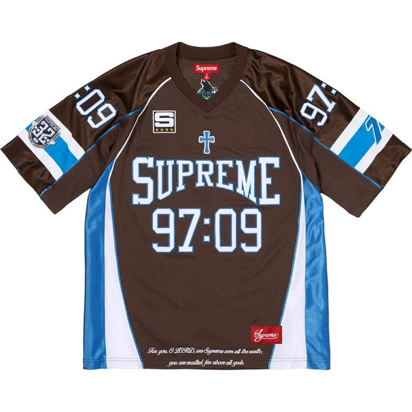 Supreme FW26 Disciples Football Jersey Brown