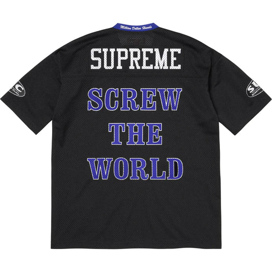Supreme DJ Screw Football Jersey Black