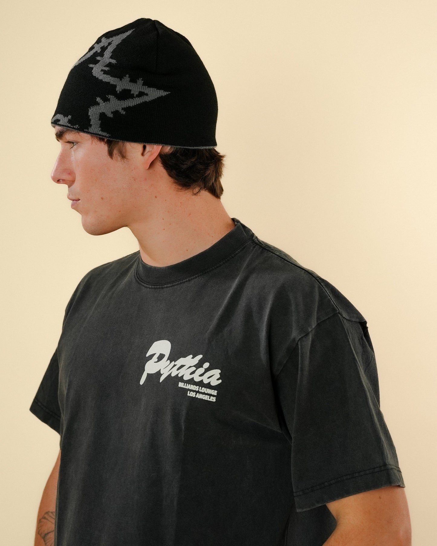 BILLIARDS TEE - WASHED BLACK