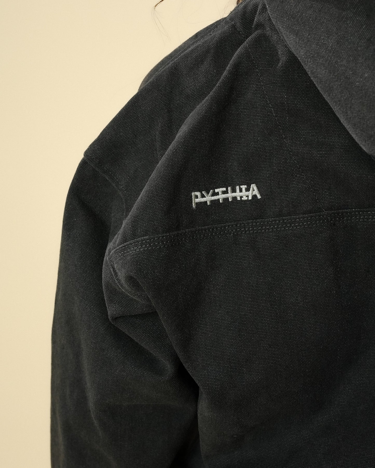 CANVAS WORK JACKET - VINTAGE BLACK
