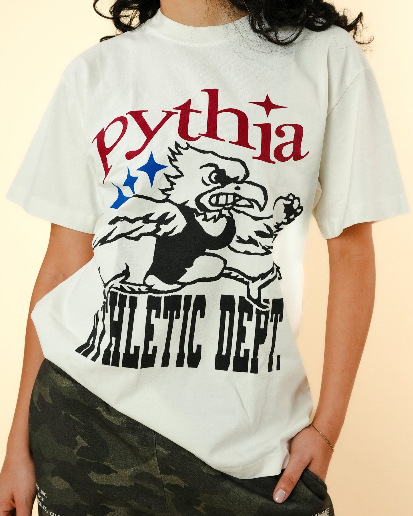 ATHLETIC DEPARTMENT TEE - WHITE