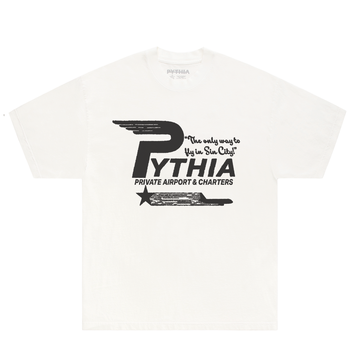 SIN CITY CHARTERS TEE - OFF WHITE