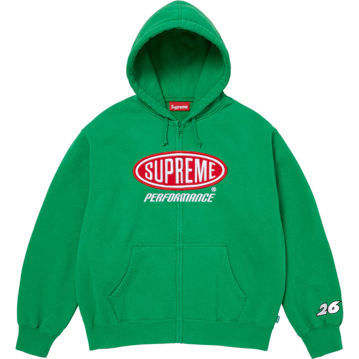 Supreme Performance Zip Up Green