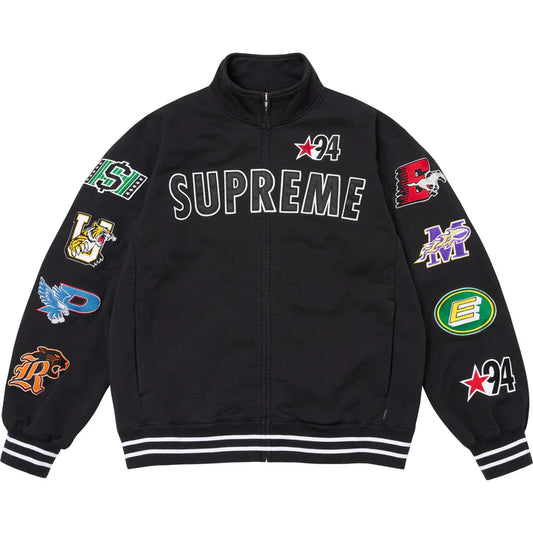 Mascots Zip Up Sweatshirt Black