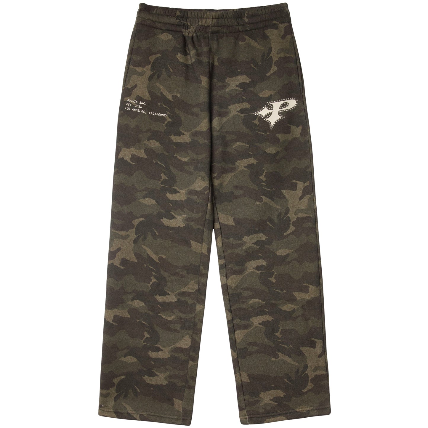 STUDDED LOGO SWEATS - CAMO