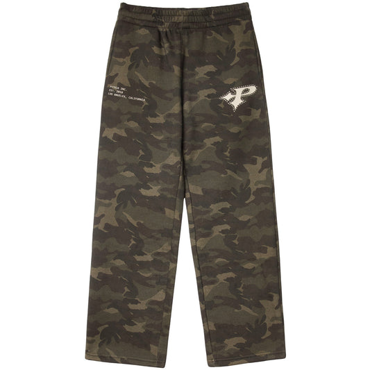 STUDDED LOGO SWEATS - CAMO