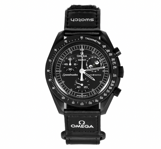 Swatch X Omega Bioceramic Moonswatch Mission to Moonphase Snoopy