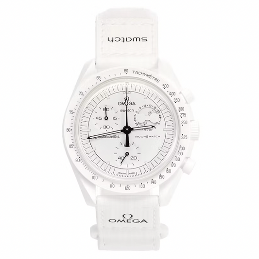 Swatch x Omega Bioceramic Moonswatch Mission To Moonphase Snoopy