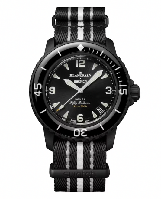 Blancpain x Swatch Scuba Fifty Fathoms Ocean of Storms