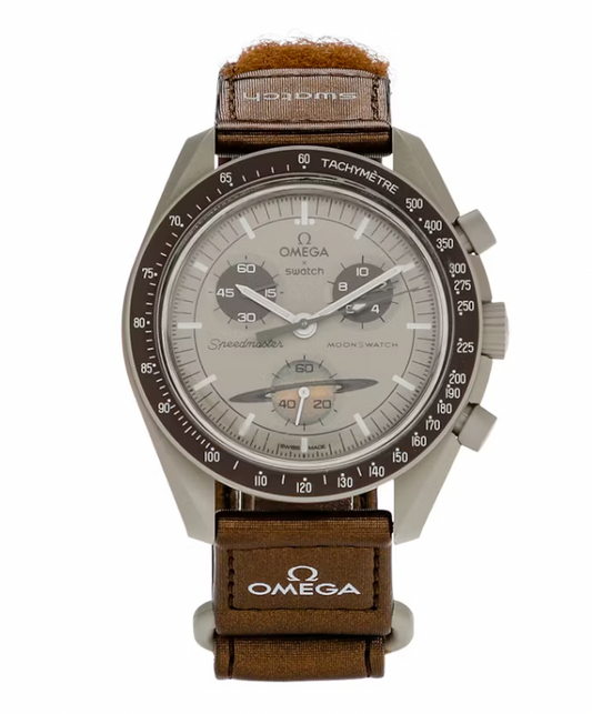 Swatch x Omega Bioceramic Moonswatch Mission to Saturn
