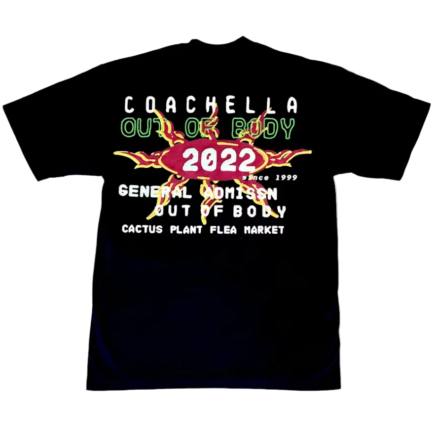 Cactus Plant Flea Market Coachella x CPFM Weekend 1 T-Shirt