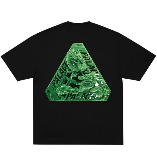 Palace Hong Kong Exclusive Dragon Tri-Ferg Tee Black