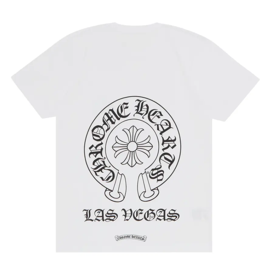 Chrome Hearts Las Vegas Horseshoe Tee White