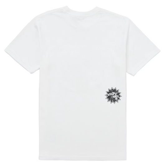 Supreme God Save Us Tee White