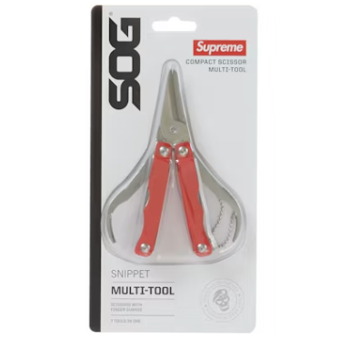 Supreme SOG Snippet Multi Tool Red