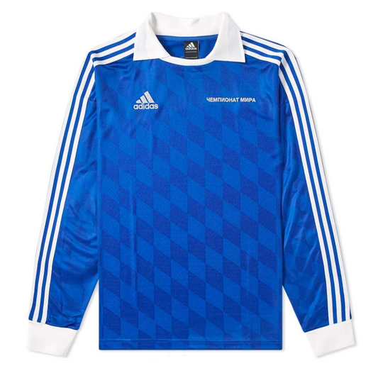 Gosha Rubchinskiy x Adidas Long Sleeve Jersey Blue