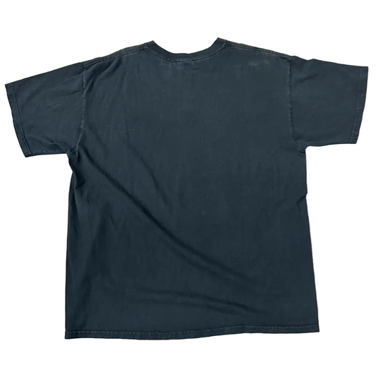 Vintage Biker 2007 Anniversary Skull Tee Black