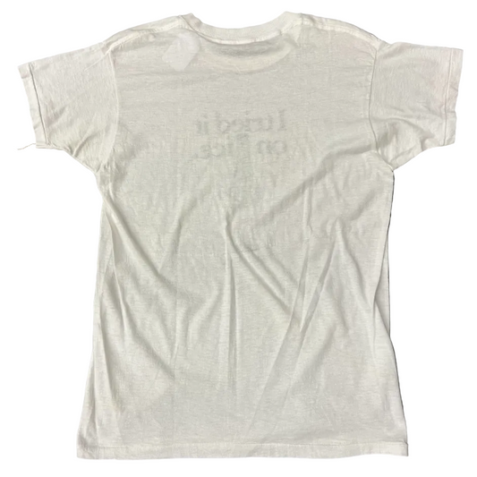 Vintage Tried On Ice Tee White