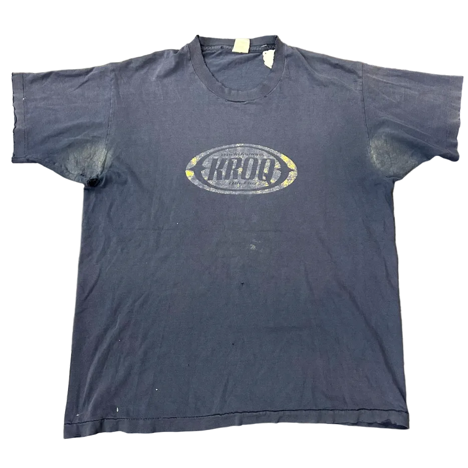 Vintage KROQ Radio Thrashed Tee Navy