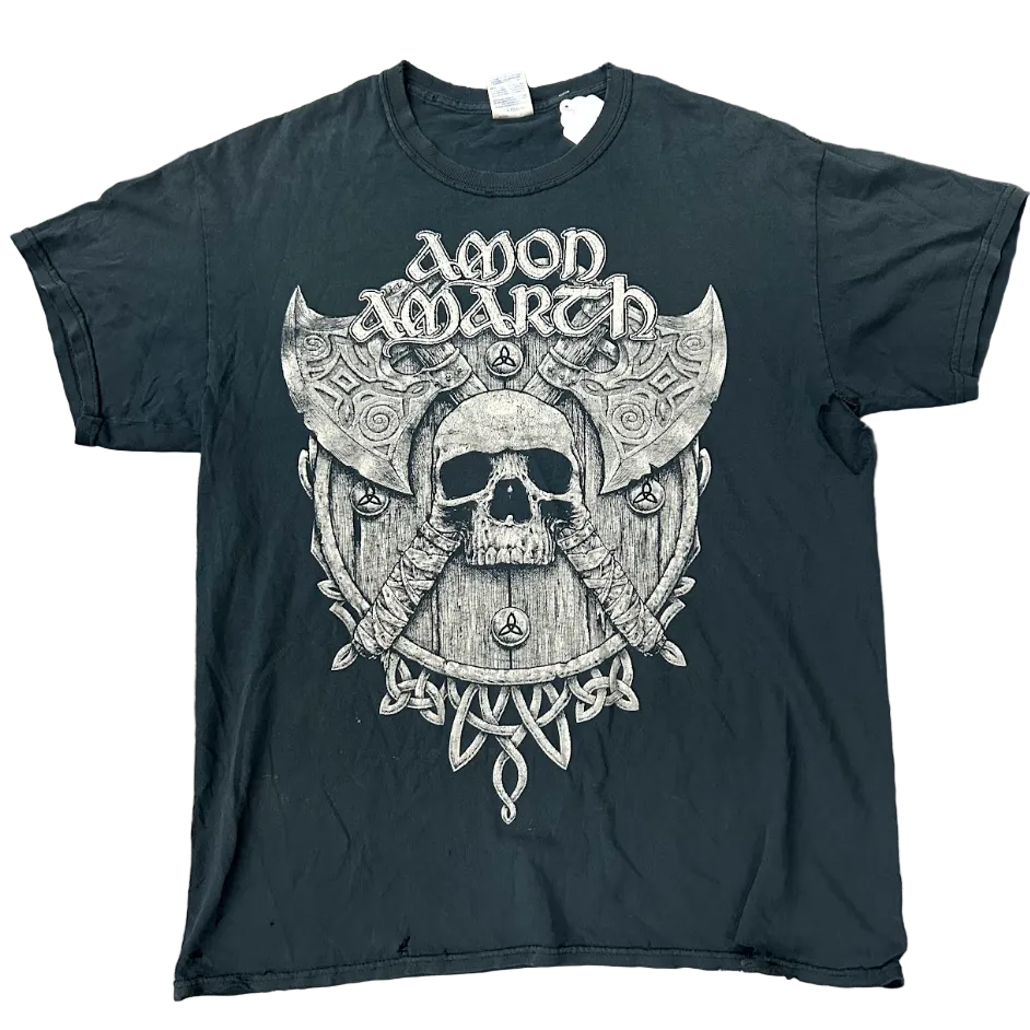 Vintage Amon Amarch Thrashed Tee Black
