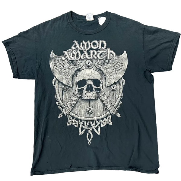 Vintage Amon Amarch Thrashed Tee Black