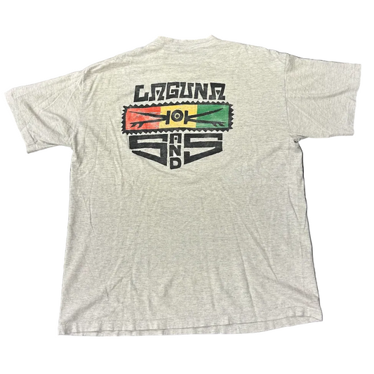 Vintage Laguna Sands Thrashed Tee Grey