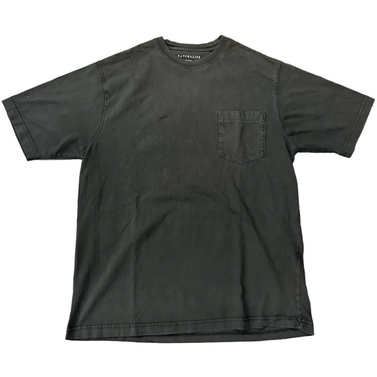 Vintage Nature Life Pocket Tee Black