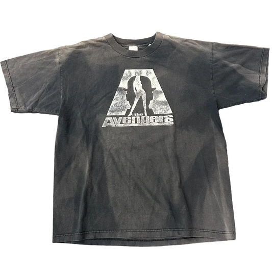 Vintage Avengers Faded Tee Black