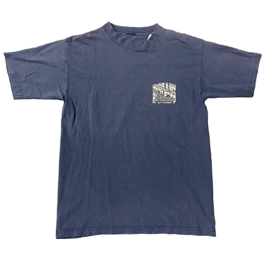 Vintage Kickin It Tee Navy