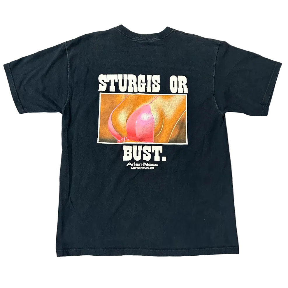 Vintage Sturgis Or Bust Tee Black