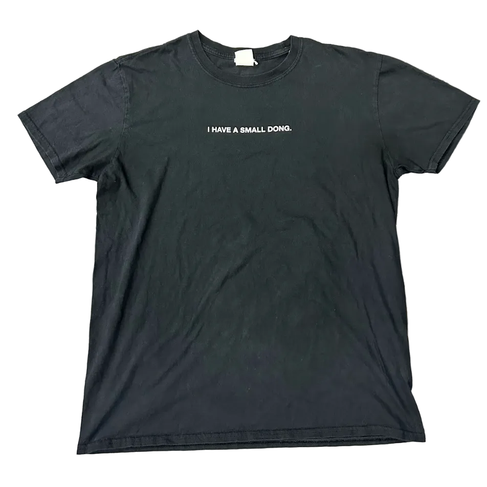 Vintage Small Dong Tee Black