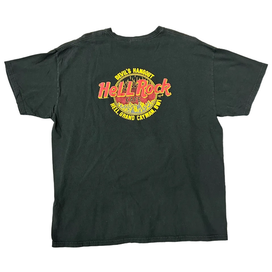 Vintage Hell Rock Devil's Hangout Tee Black