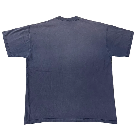 Vintage Faded Russel Pocket Tee Navy