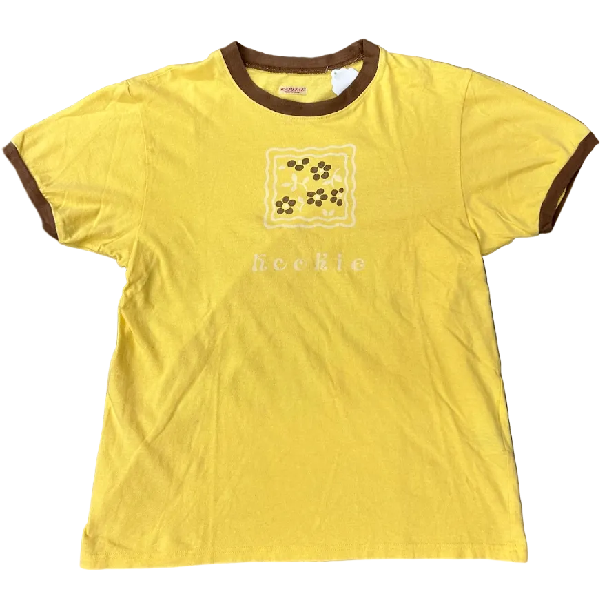 USED Kapital Bannana Ringer Tee Yellow