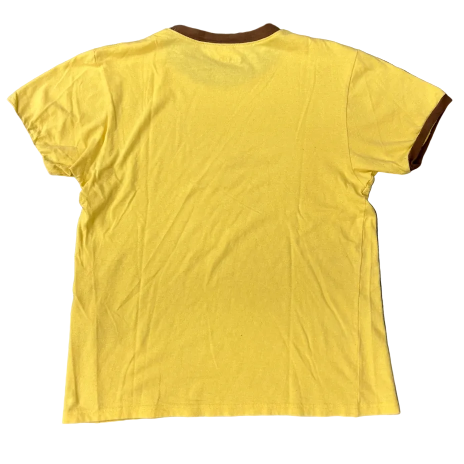 USED Kapital Bannana Ringer Tee Yellow