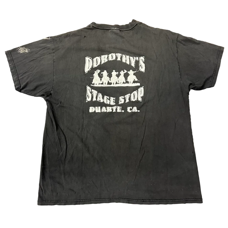 Vintage Faded Dorothy Stage Stop Tee Black