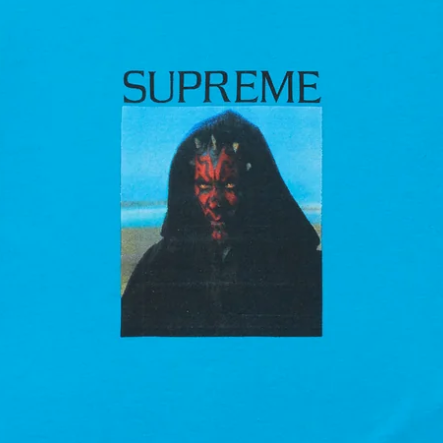 Supreme FW26 Sith Tee Bright Blue