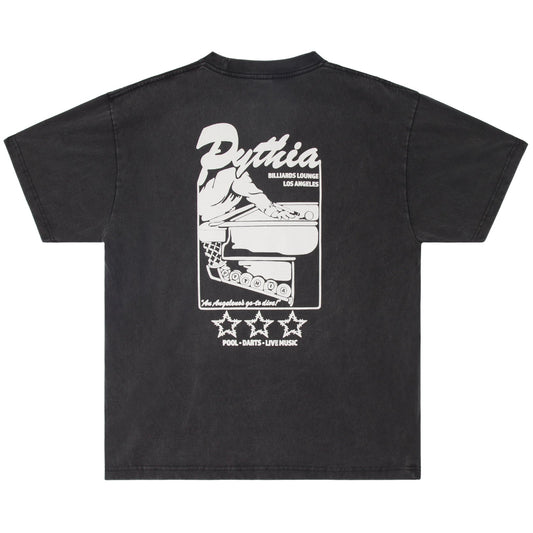 BILLIARDS TEE - WASHED BLACK