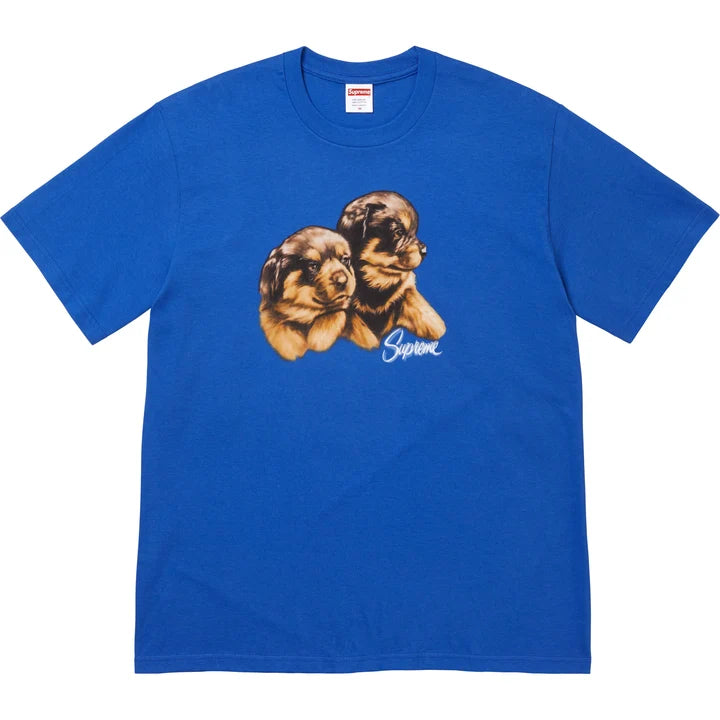 Supreme FW26 Puppies Tee Royal Blue