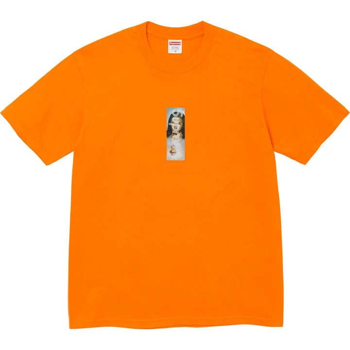 Supreme FW26 Praying Card Tee Heather Orange