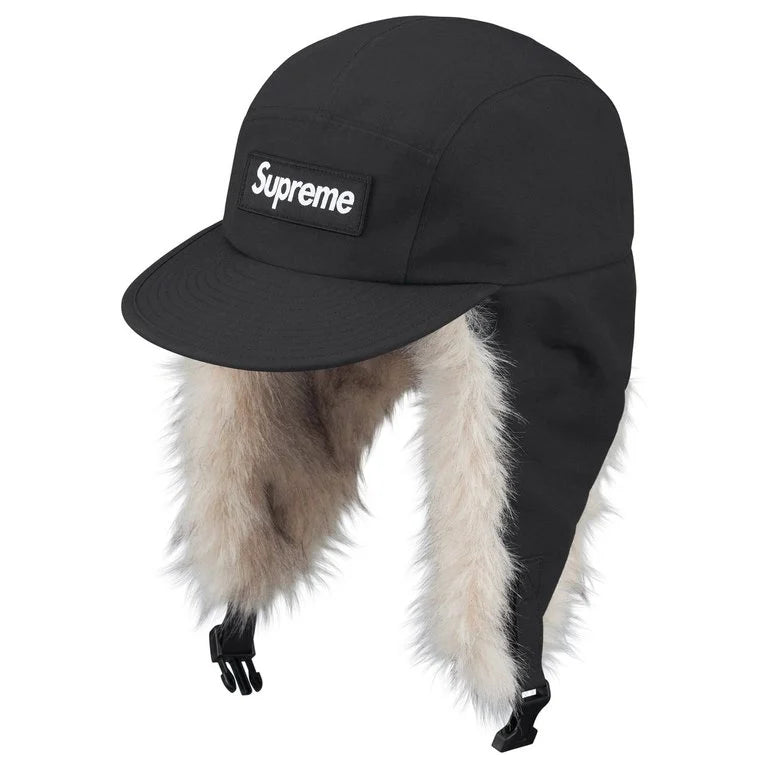 Supreme FW26 GORE-TEX Earflap Camp Cap Black