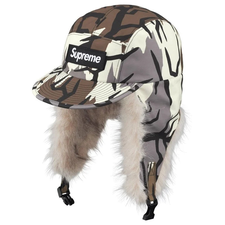Supreme FW26 GORE-TEX Earflap Camp Cap Preditor Camo