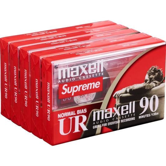 Supreme Maxwell Cassette Tapes 5-Pack